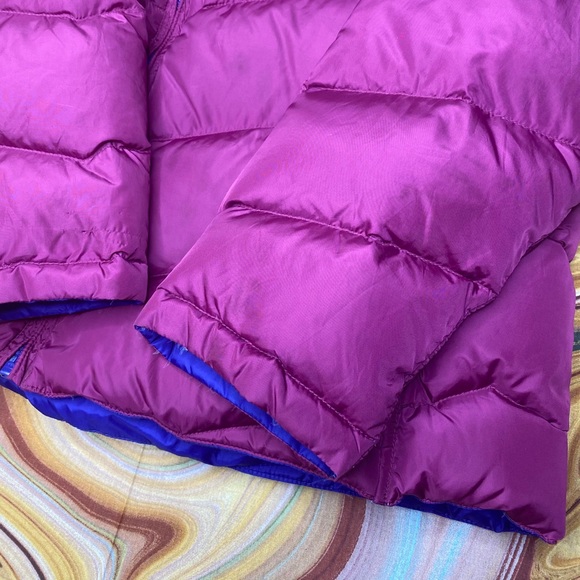 Vintage Woolrich Down Puffer Jacket Reversible - Picture 7 of 9